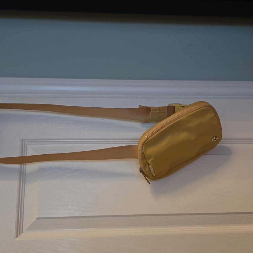 lululemon athletica Mustard Yellow Crossbody Bag